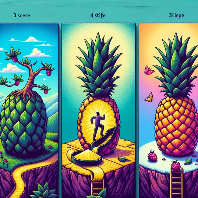 AI interpretation of Pineapple by Karol G