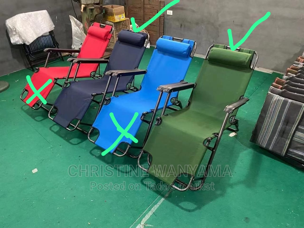 Camping chair/Bed 3