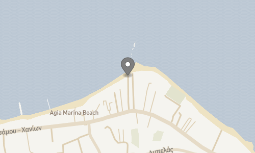 Lokation for Hotel Elia Agia Marina Resort