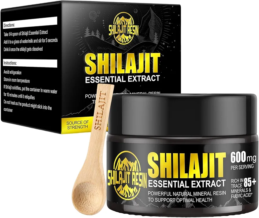 Himalayan Shilajit Resin 50g, Natural Essential Extract
