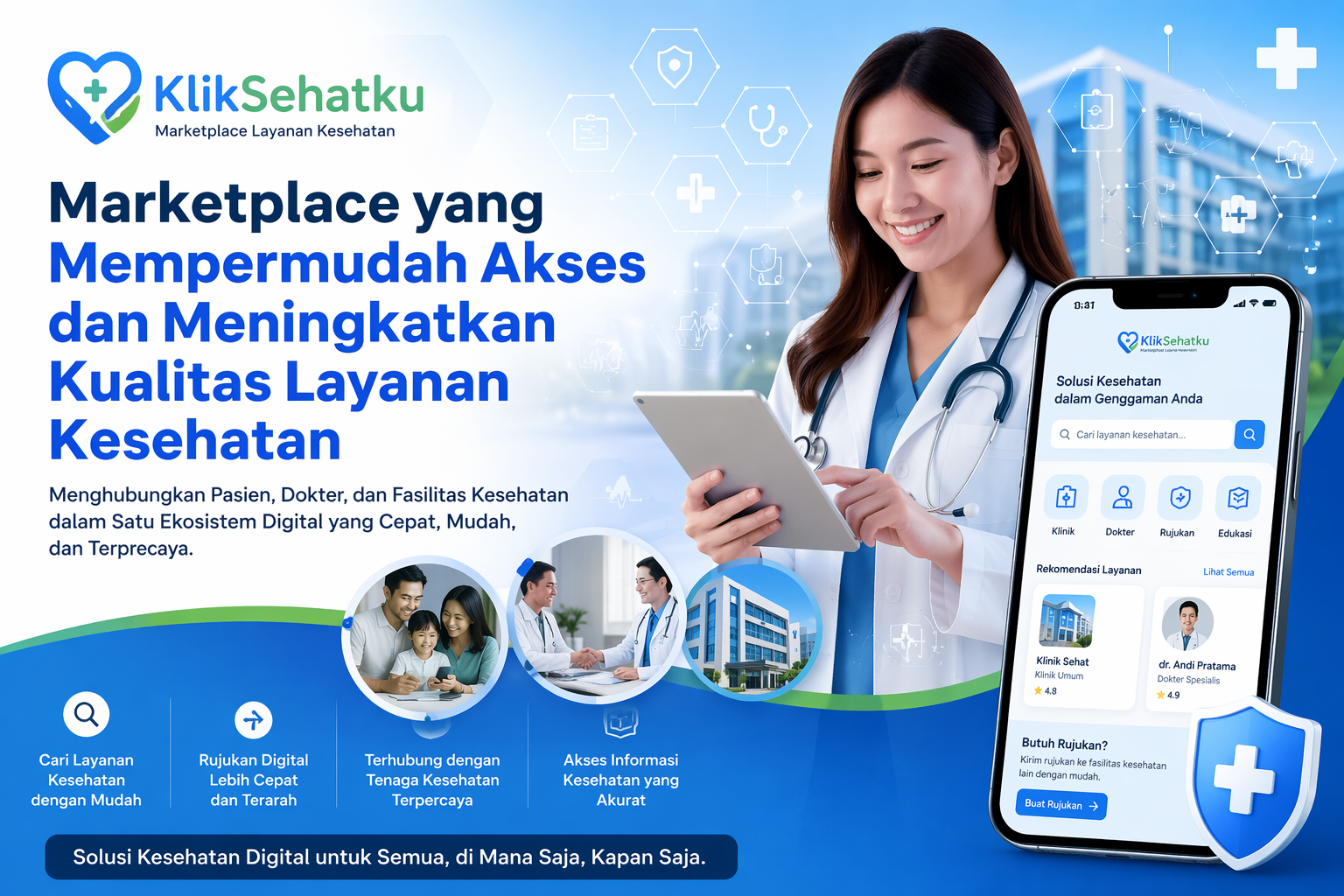 KlikSehatku.com: Marketplace yang Mempermudah Akses dan Meningkatkan Kualitas Layanan Kesehatan