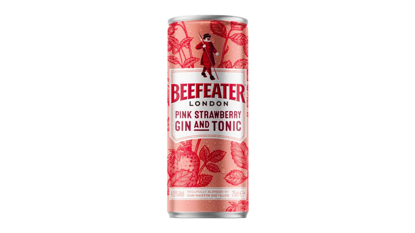Beefeater - gin and tonic PINK STRAWBERRY