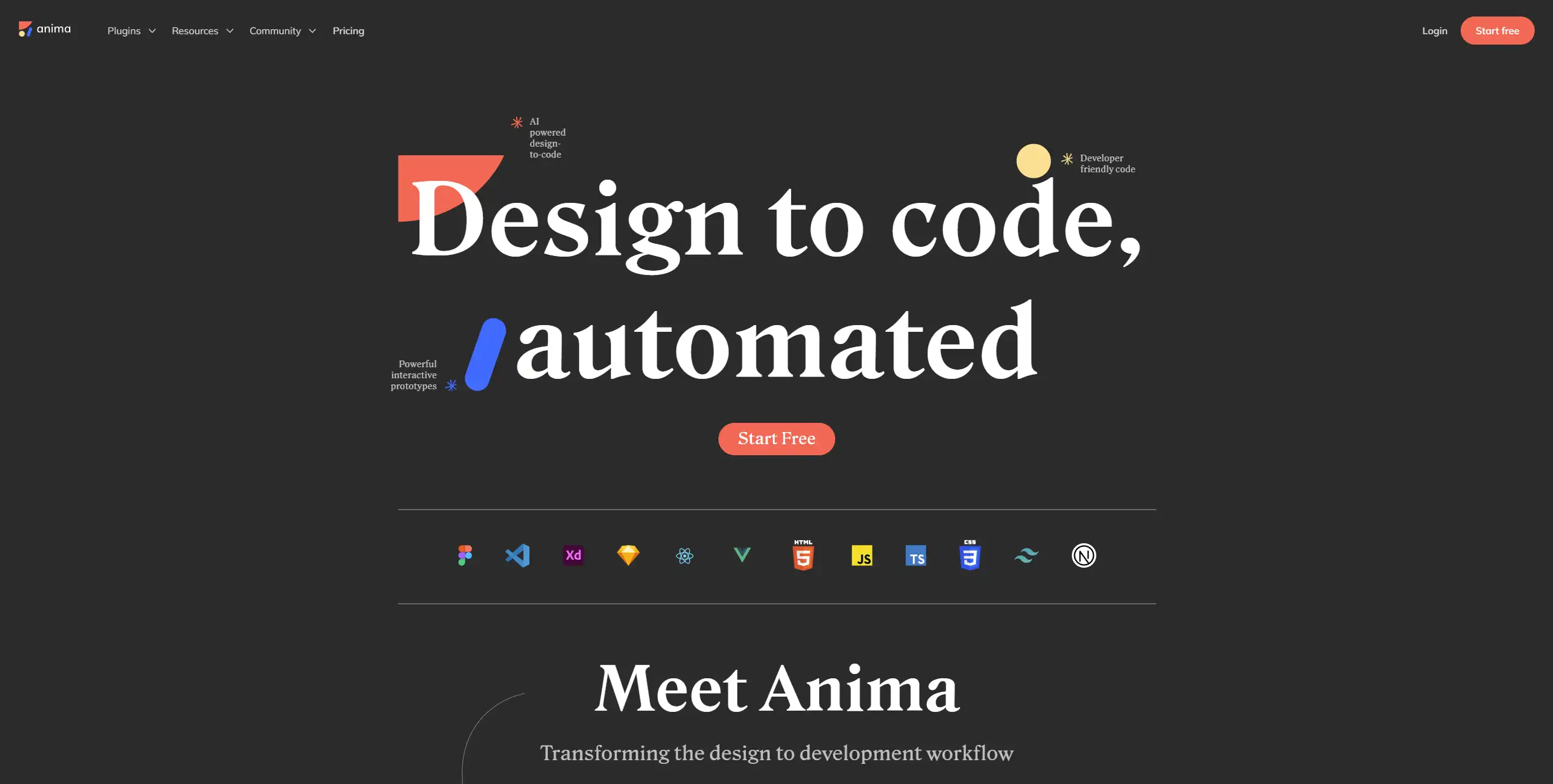 Preview of animaapp.com
