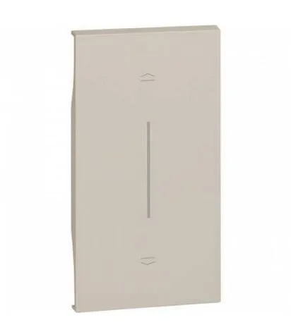 Tasta intrerupator/buton jaluzele/rulou 2 module Nisip Living Now KM05M2