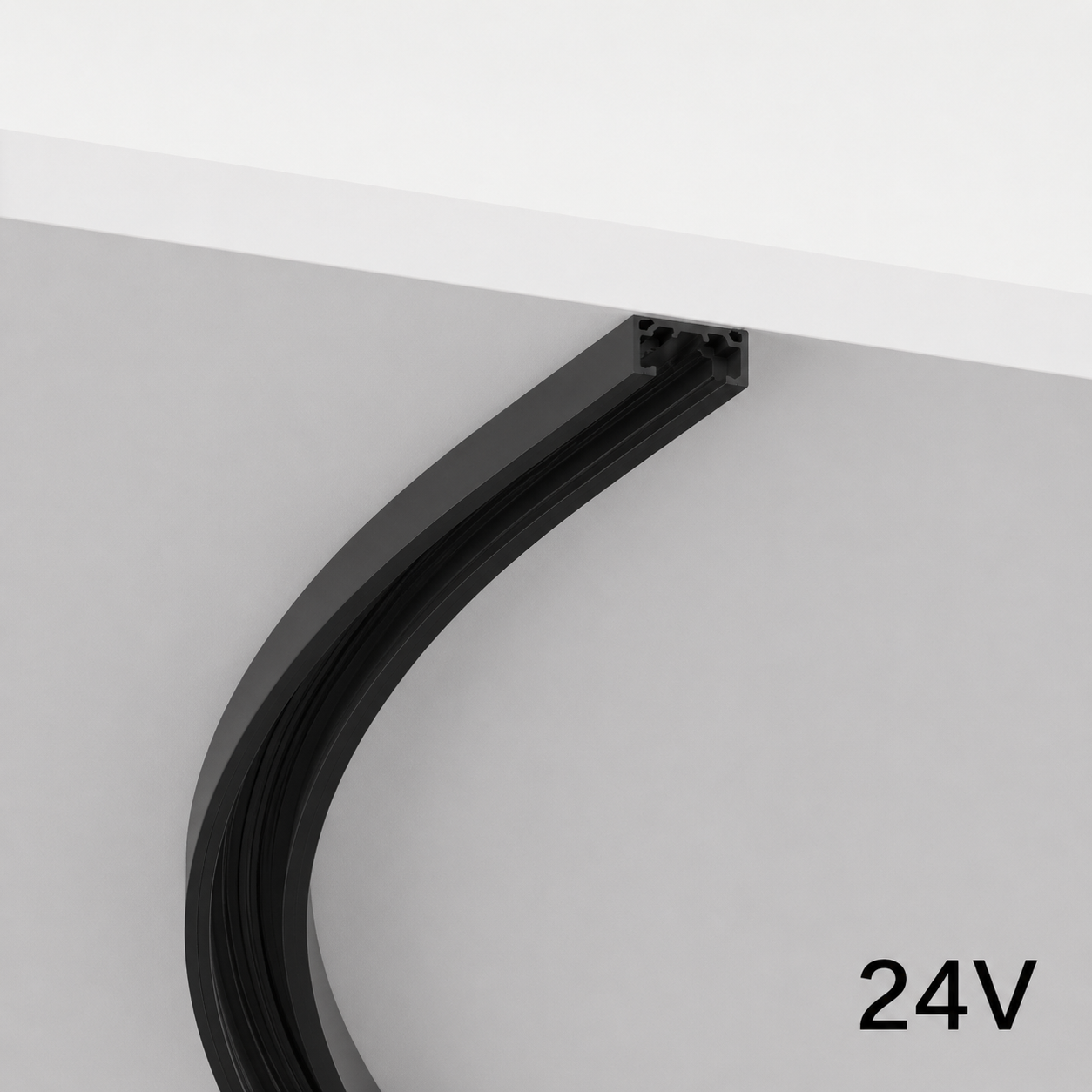 Track Outline 24V - Surface Curved
