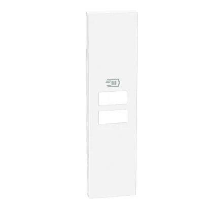 Placa priza incarcator USB dubla 1M alba Living Now KW13C