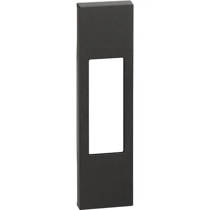 Placa priza standard italian 10-16A 1M neagra Living Now KG02