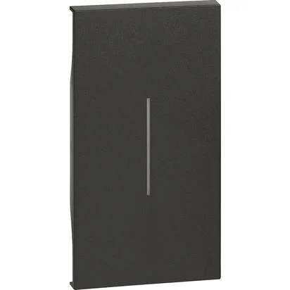 Tasta intrerupator 2 module neagra Living Now KG01M2