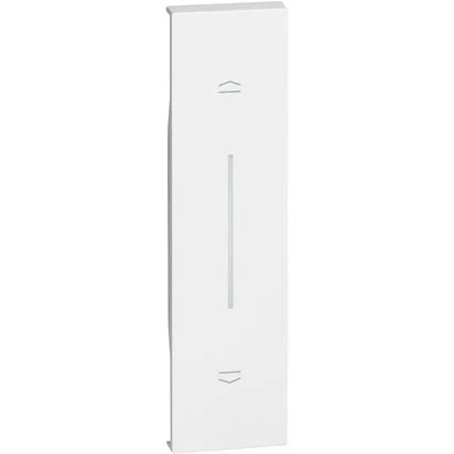 Tasta intrerupator/buton jaluzele/rulou 1 modul alba Living Now KW05
