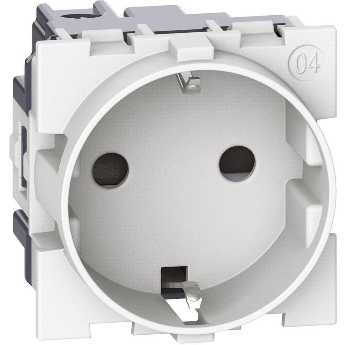 Priza schuko BTicino Living Now KW4141 – Alba 2M 16A 250V 2P