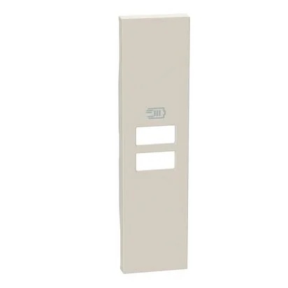 Placa priza incarcator USB dubla 1M Nisip Living Now KM13C