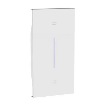 Tasta intrerupator/buton jaluzele/rulou 2 modul alba Living Now KW05M2