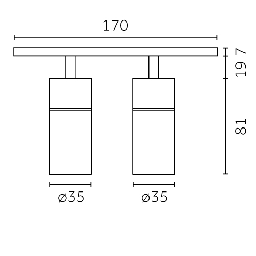  Yori Outline 24V - Precision 2X Ø35mm hover