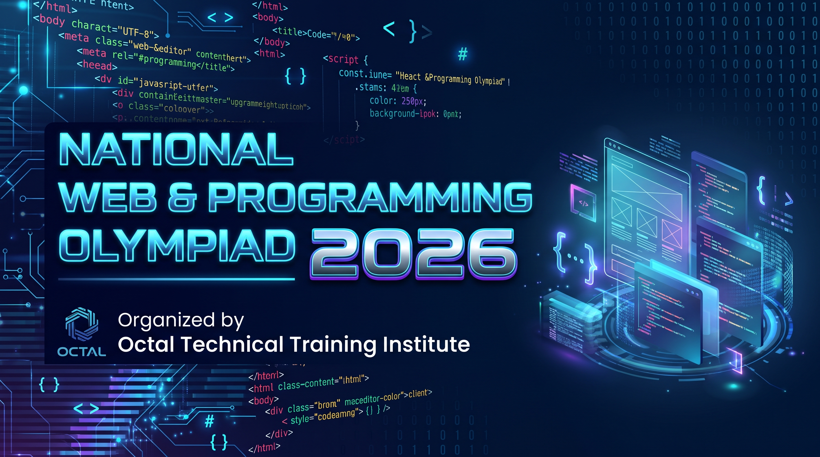 National Web & Programming Olympiad 2026 | Octal Technical Training ...