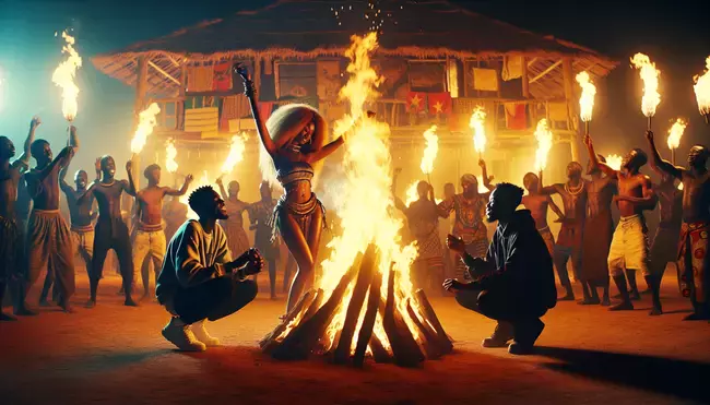 AI interpretation of Light It Up by Major Lazer