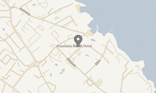 Lokation for Anastasia Beach Hotel