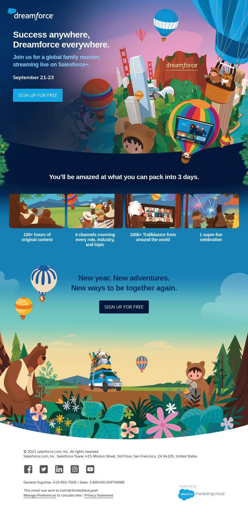 Sign Up For Dreamforce Now Your Front Row Seat Awaits