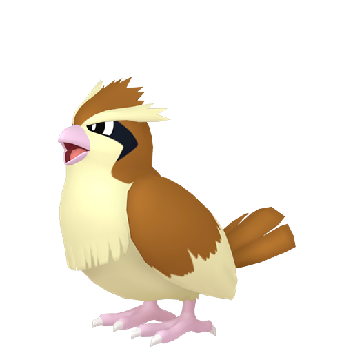 Pidgey - Normal/Flying type Pokemon from Pokemon FireRed and LeafGreen with stats, moves, and evolution data