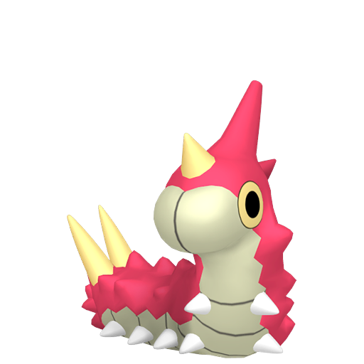 Wurmple - Bug type Pokemon from Pokemon Platinum with stats, moves, and evolution data