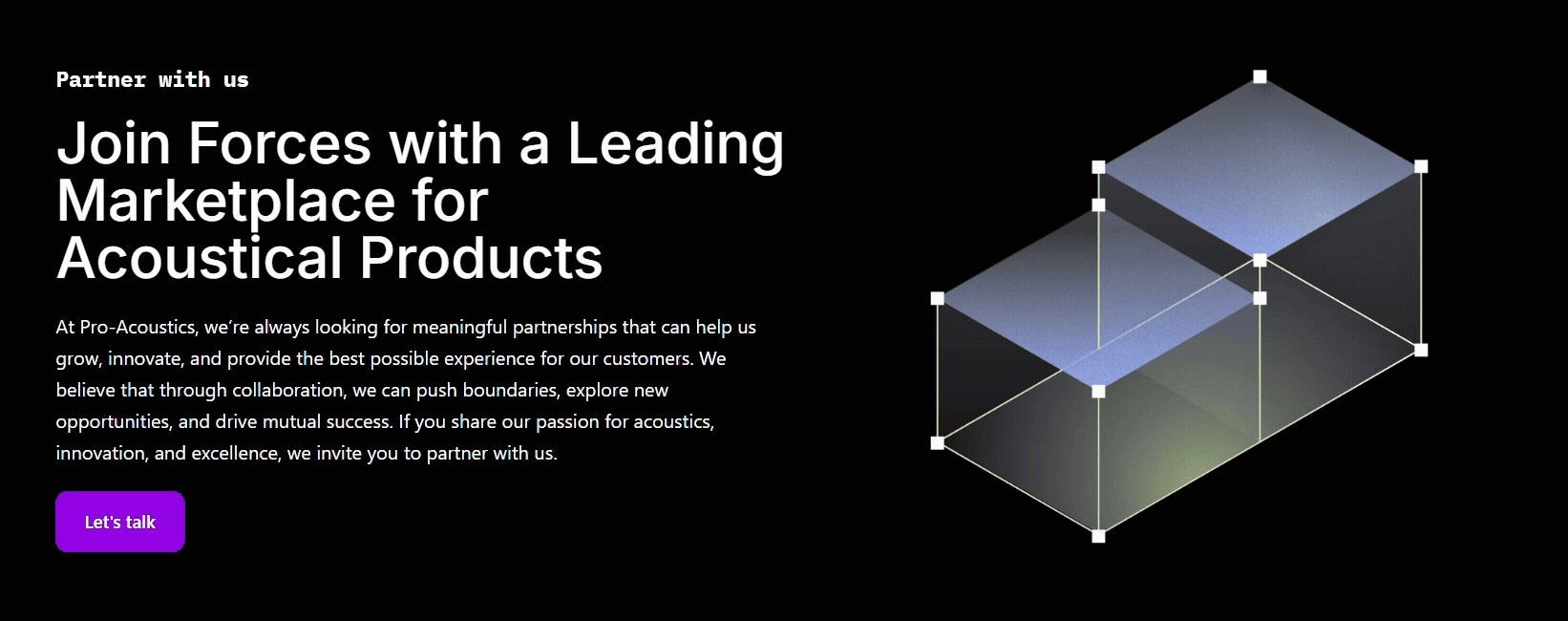 Partner Page Hero With Video