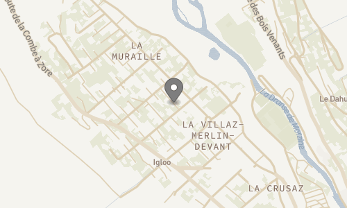 Lokation for Chalet Les Triolets
