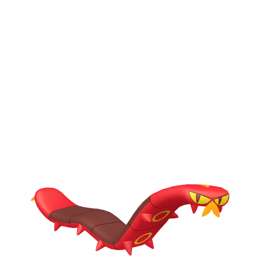 Sizzlipede - Fire/Bug type Pokemon from Pokemon Sword and Shield with stats, moves, and evolution data