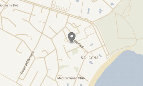 Lokation for BJ Apartamentos Club Sa Coma