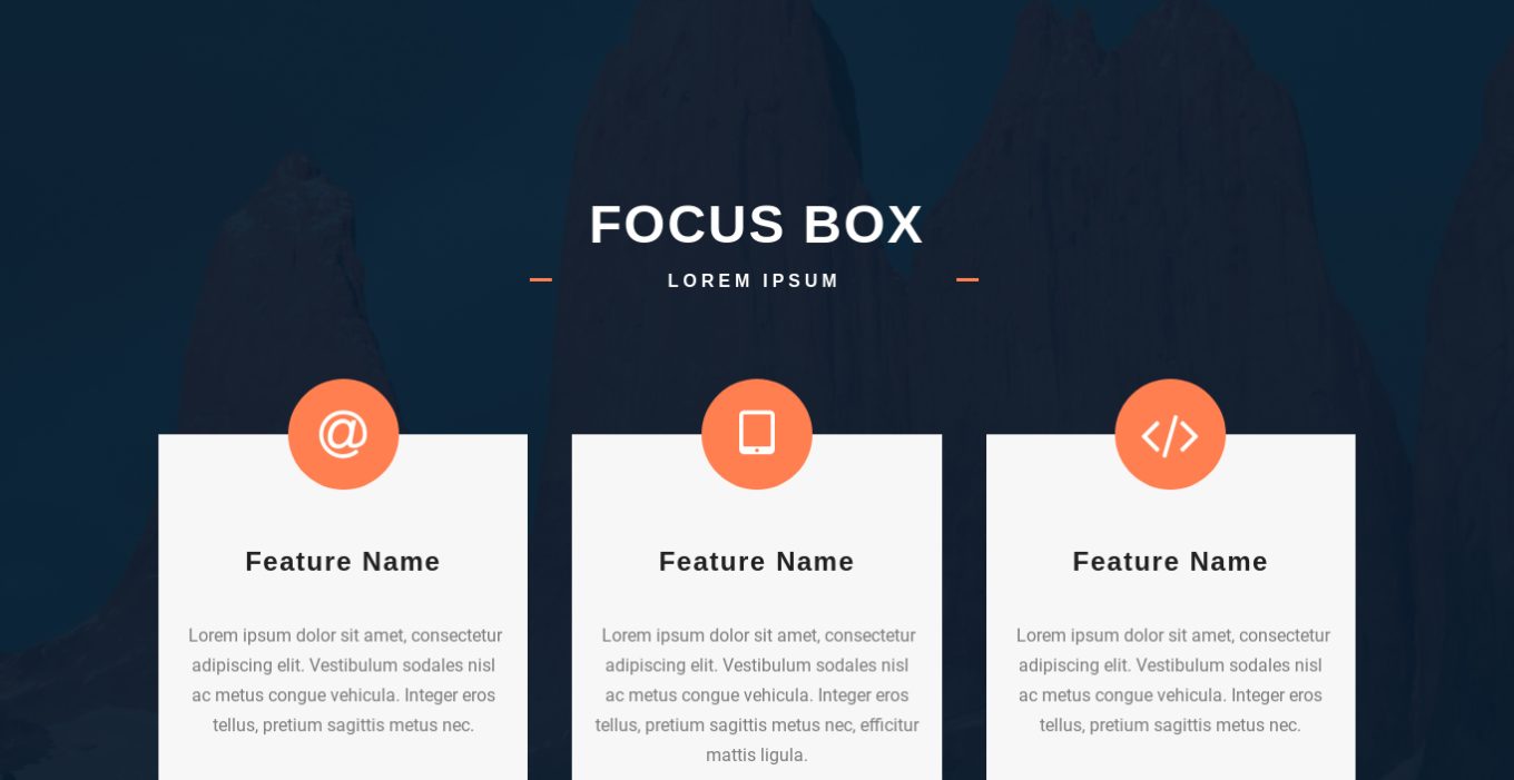 Focus Boxes 9
