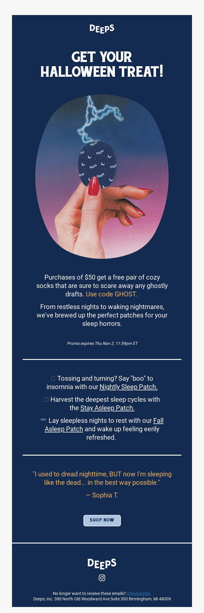 Ghost Your Sleep Troubles