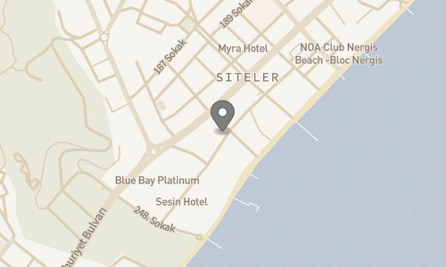 Lokation for Avos Lejligheder