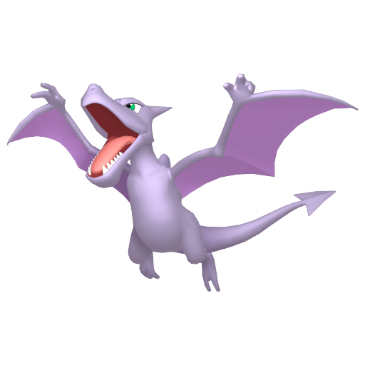 Aerodactyl - Rock/Flying type Pokemon from Pokemon FireRed and LeafGreen with stats, moves, and evolution data