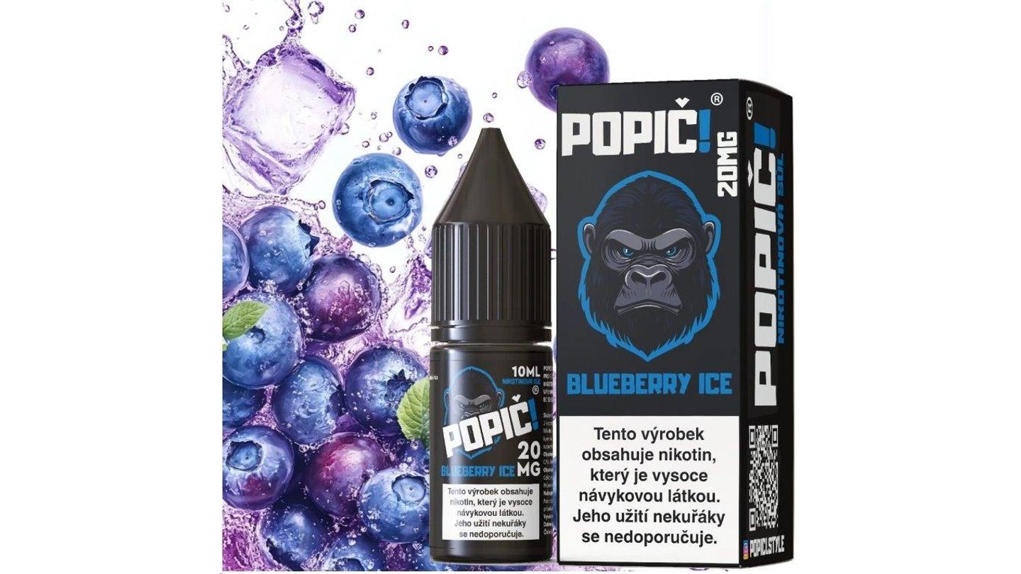 POPIČ! Blueberry Ice 10ml 20mg