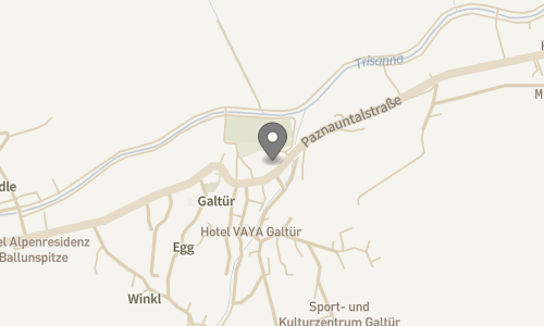 Lokation for Hotel Fluchthorn