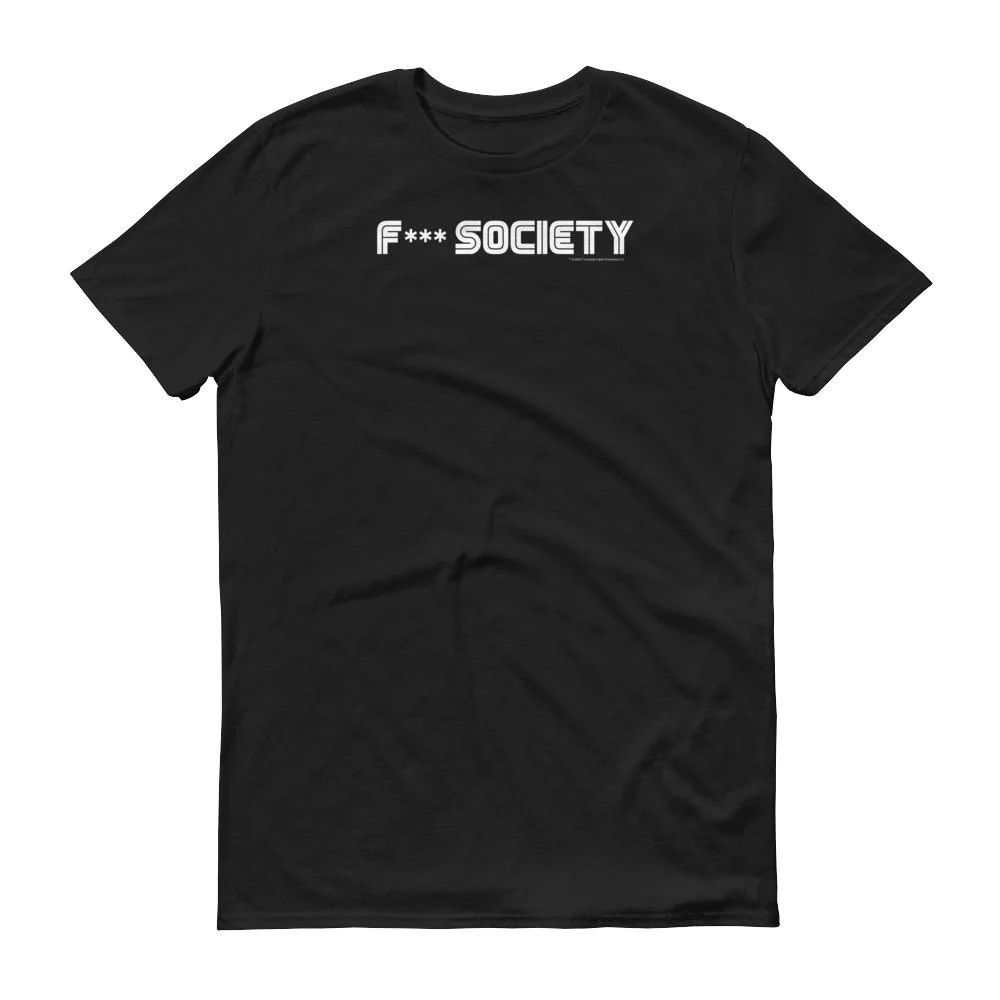 Mr Robot F Society Graphic Black Tee image