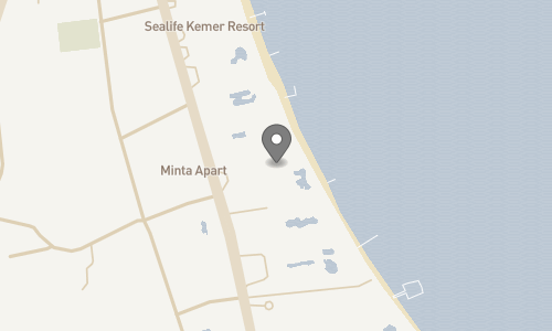 Lokation for Crystal Aura Beach Resort & Spa