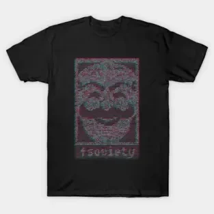 Mr Robot Graphic Black Tee image