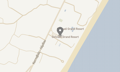 Lokation for Gennadi Grand Resort