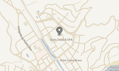 Lokation for GHT Oasis Tossa & Spa