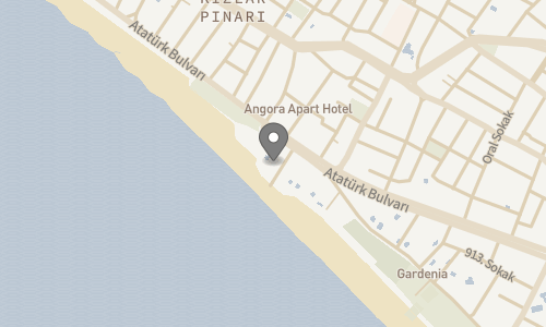 Lokation for Royalisa Palmiye Beach Hotel