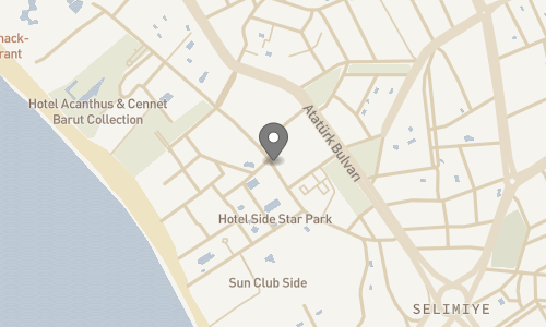 Lokation for Hotel Side Zeugma & Spa - Voksenhotel