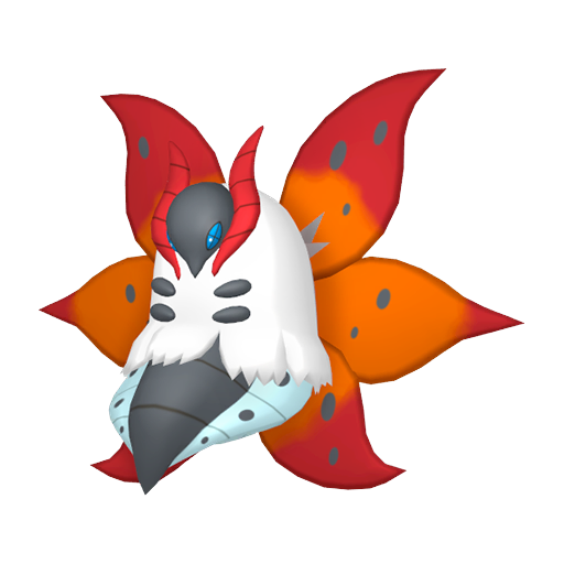 Volcarona - Bug/Fire type Pokemon from Pokemon Sword and Shield with stats, moves, and evolution data