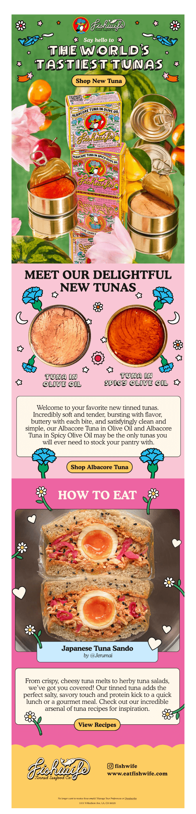 New Two Glorious Tinned Tunas