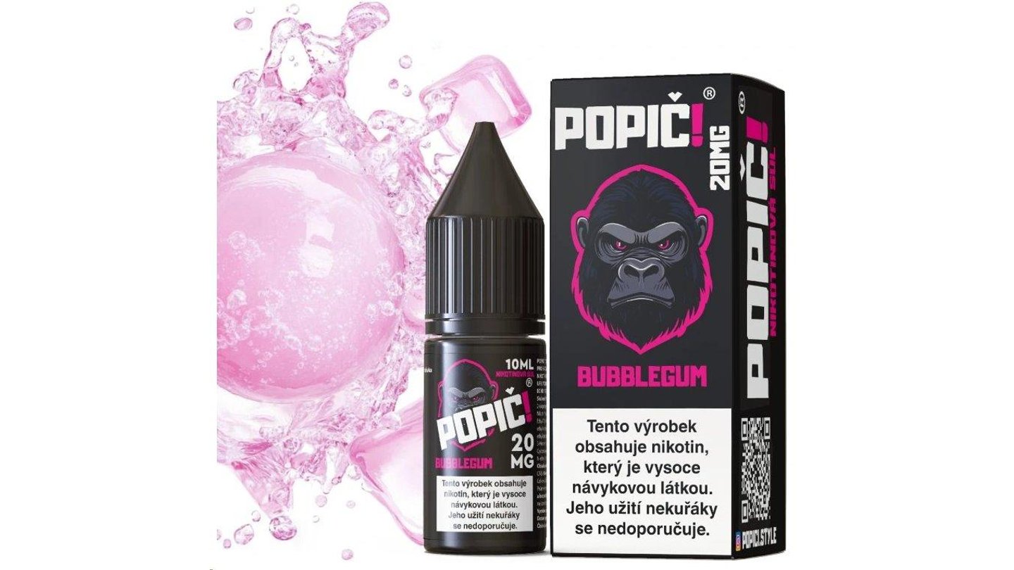 POPIČ! Bubblegum 10ml 20mg