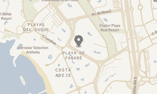 Lokation for Hovima Suites Costa Adeje