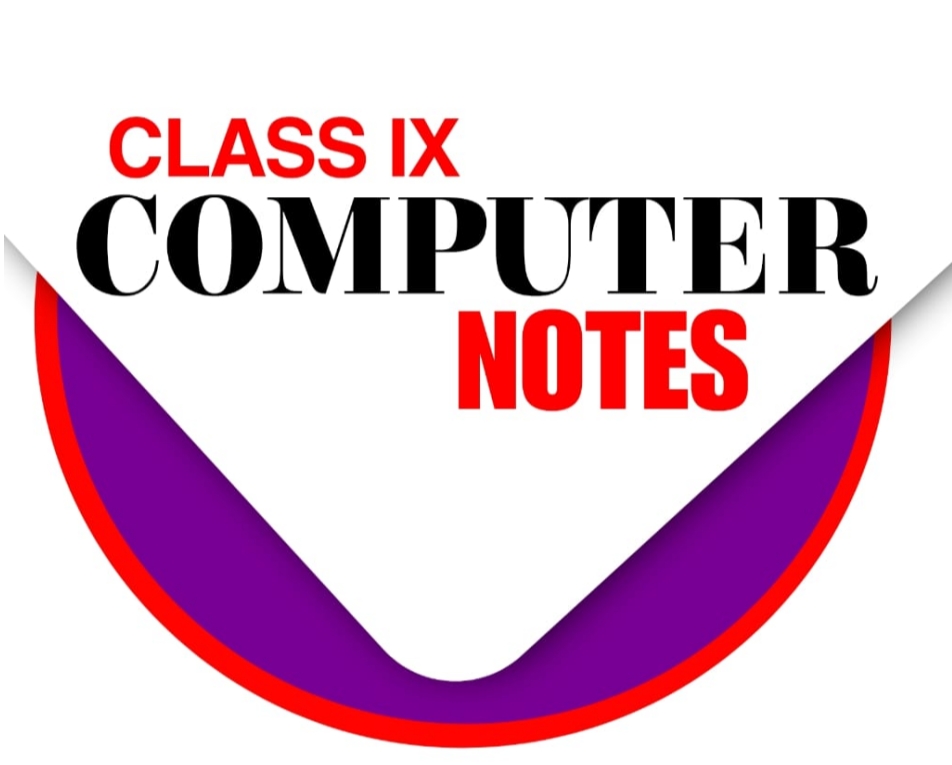 Class 9 Computer Notes 
