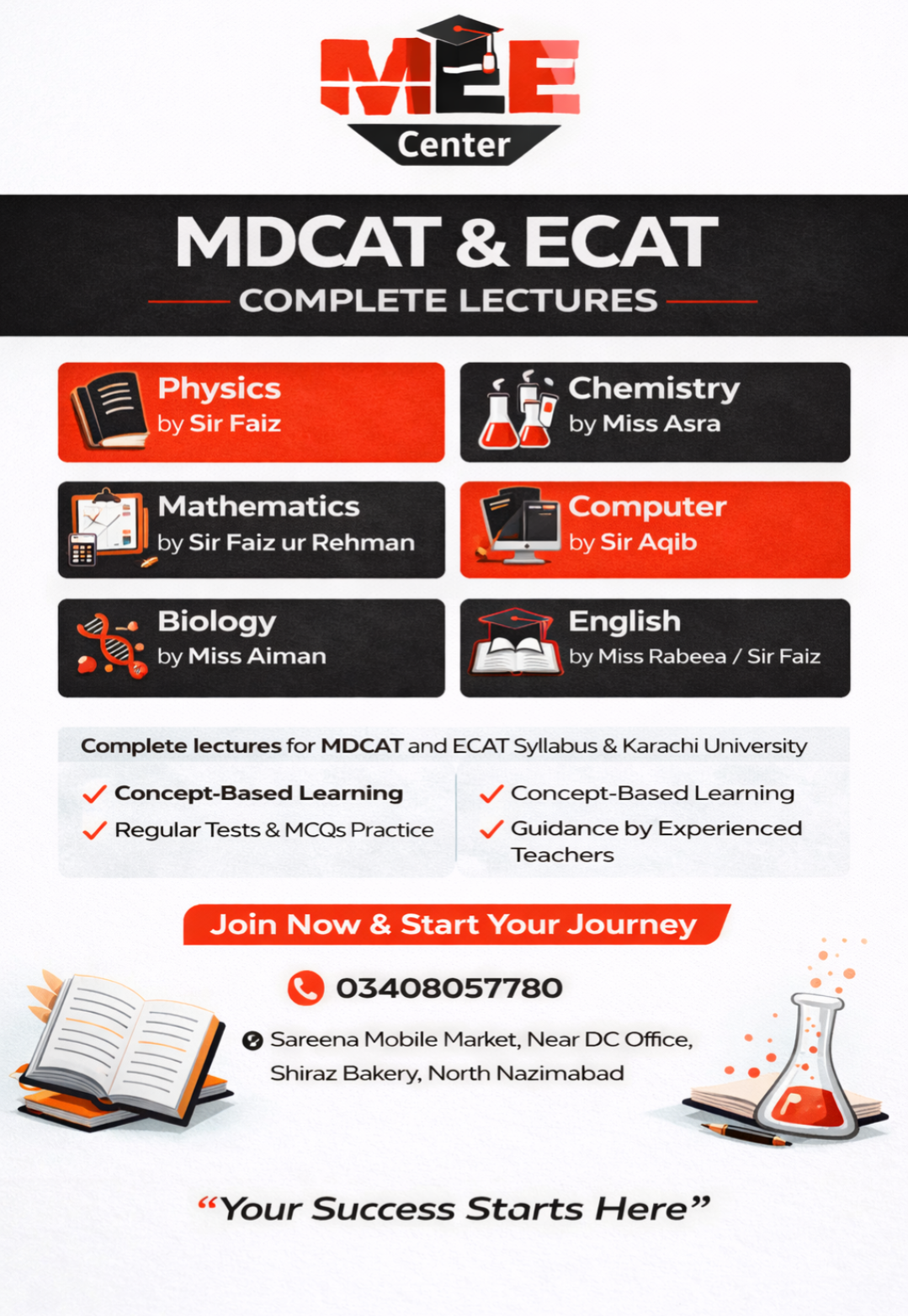 Lectures MDCAT and ECAT 