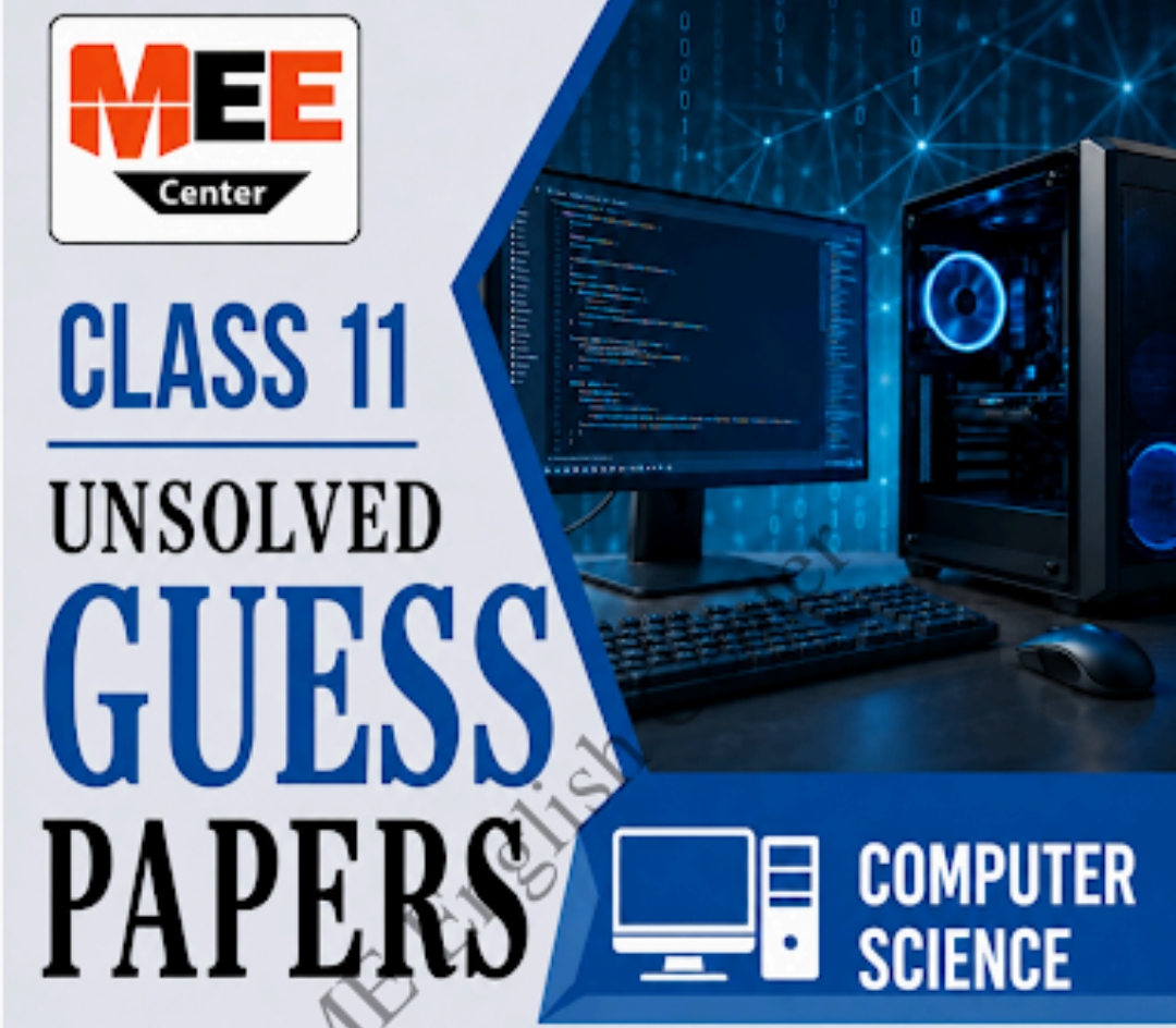 Class 11 Computer Science Unsolved guess paper 