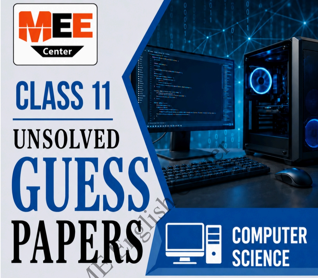 Class 11 Computer Science Unsolved Guess paper 