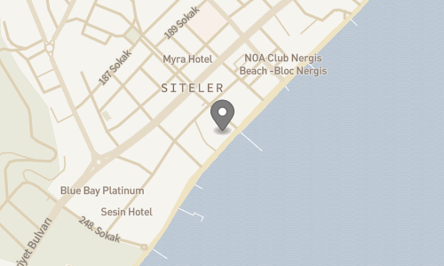 Lokation for Pasa Garden Beach Hotel