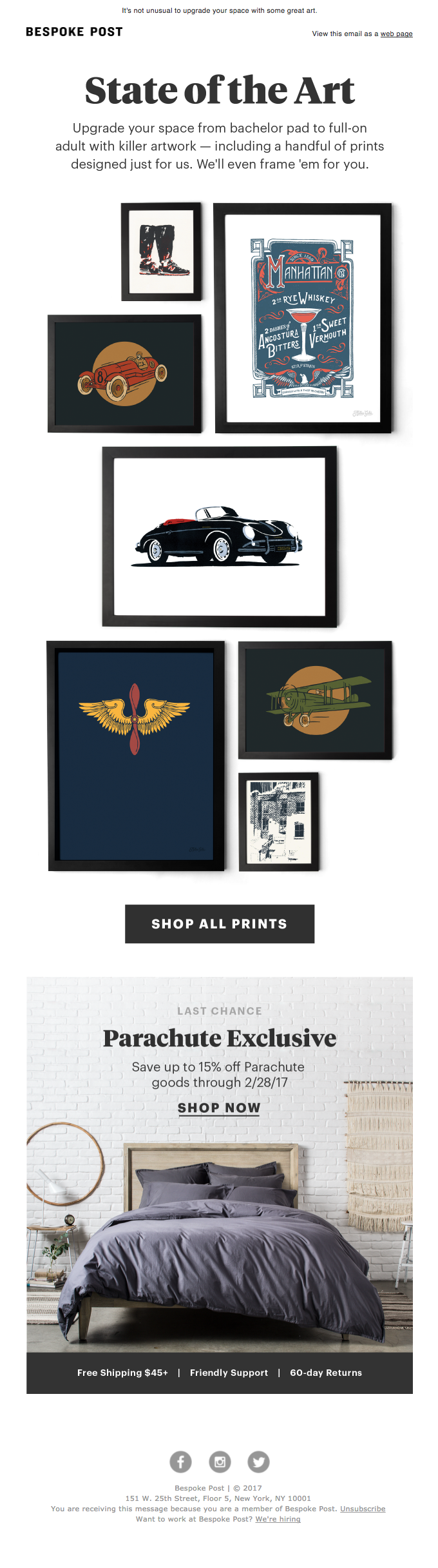The Fresh Prints Of Bespoke Post